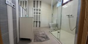 A bathroom at Apartamento Casa A Braña