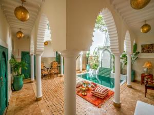 Posezení v ubytování Riad dada Messouda spa