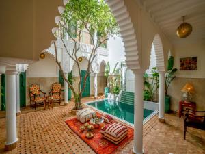 Posezení v ubytování Riad dada Messouda spa