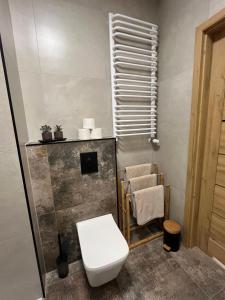 Ένα μπάνιο στο Apartament Tatarska 4B