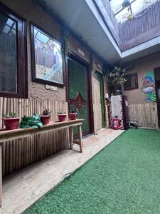 Zahrada ubytování Anavrin Art House