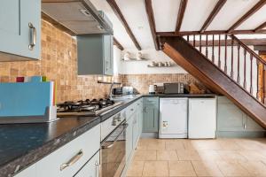 Kjøkken eller kjøkkenkrok på Peak District - 1 Harrow Cottage - Great Longstone
