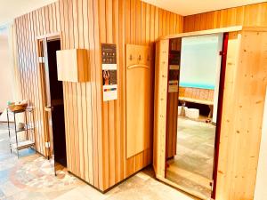 Posteľ alebo postele v izbe v ubytovaní Hotel Garni Burger