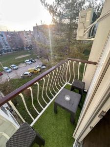 Balkón nebo terasa v ubytování Apartman Callosum