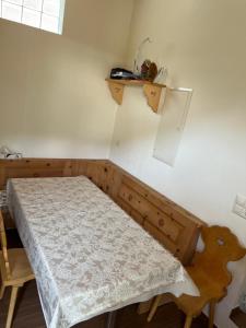 Posteľ alebo postele v izbe v ubytovaní Dependance Ferien für Einzelpersonen