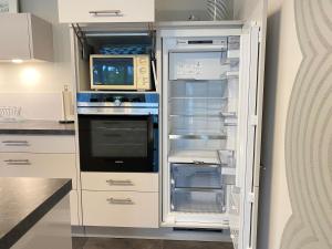 Dapur atau dapur kecil di Fewo Waldblick Zweifall