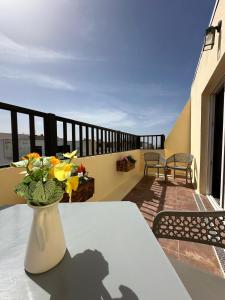 Μπαλκόνι ή βεράντα στο NAHMAR APARTAMENTO