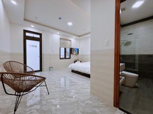 Koupelna v ubytování Olagi Hotel 2