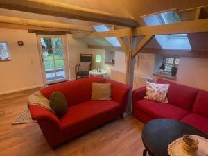 Posezení v ubytování Landhaus up Diek