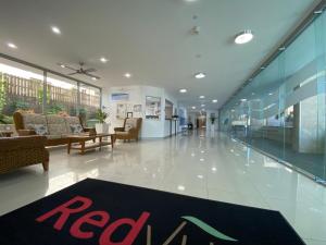 Vstupní hala nebo recepce v ubytování Redvue Holiday Apartments + 37 fotografií