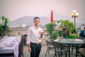 Restaurace v ubytování Pakse hotel & Restaurant