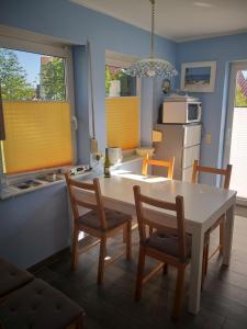 Η κουζίνα ή μικρή κουζίνα στο Haus am Bodden