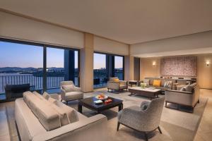 Istumisnurk majutusasutuses Hyatt Regency Dongguan