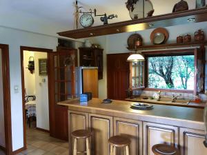 A kitchen or kitchenette at Natura Nest Polydorsos
