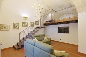 Posezení v ubytování villa dei cento Pini