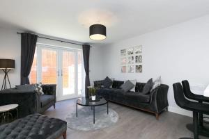 Гостиная зона в Stunning 2 Bedroom Apartment in Wallasey