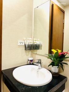 Een badkamer bij HP HOMECATION