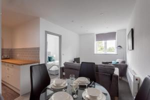 Posezení v ubytování Cosy 1 Bedroom Apartment in Leeds