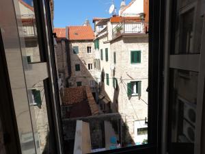 a view from a window of a city at Top Center in Split