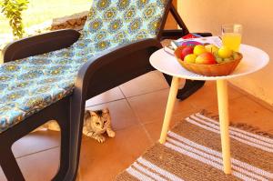 Jídlo v prázdninového domu nebo okolí