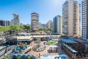 A general view of Benidorm or a view of the city taken from Az apartmant