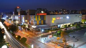 Udsigt til Antalya eller udsigt til byen taget fra lejlighedshotellet