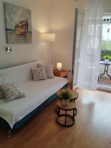 Postel nebo postele na pokoji v ubytování Apartmani Melia