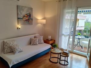 Postel nebo postele na pokoji v ubytování Apartmani Melia