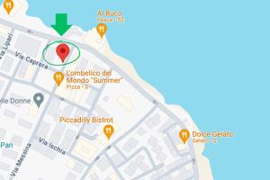 une carte de l’emplacement de l’ancienne lande mordovia dans l'établissement Dimora storica fronte mare con terrazzo privato, à Torre Canne