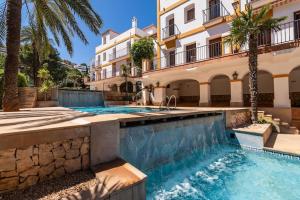 Swimmingpoolen hos eller tæt på Toque Andaluz Zarzas