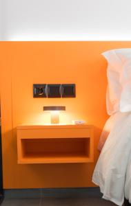 Posteľ alebo postele v izbe v ubytovaní IOANNINA SUITES