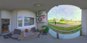 Vonkajšia záhrada v ubytovaní Apartmani 6M i M5