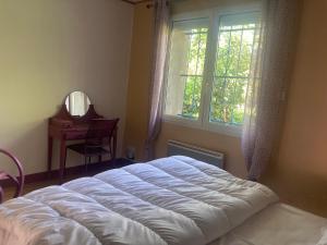 Maison RASSIER, Gîte Vélo客房内的一张或多张床位
