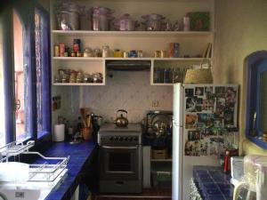 Kuchyň nebo kuchyňský kout v ubytování Maison Darrayat