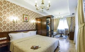 Postel nebo postele na pokoji v ubytování Villa Stanislavskyi Hotel