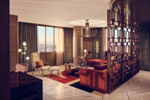 Coin salon dans l'établissement Royal Mansour Casablanca