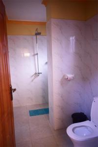 Koupelna v ubytování Orinie Mountain Resort