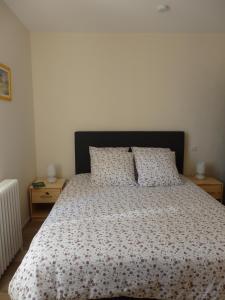 Postel nebo postele na pokoji v ubytování Le Merlanson chambres d'hôtes
