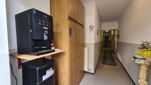 Kuchyň nebo kuchyňský kout v ubytování Albergo Meublé Aurora