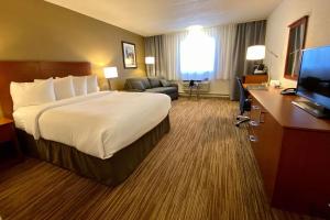 Postel nebo postele na pokoji v ubytování Quality Inn & Suites