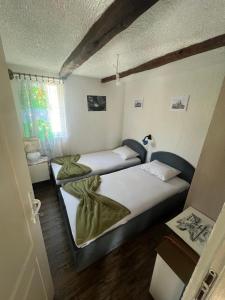 Rúm í herbergi á Milić apartmani 1
