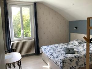Postel nebo postele na pokoji v ubytování Autour Des Vignes B&B + 34 fotografií