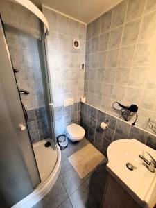 A bathroom at Penzión Villa Agnes