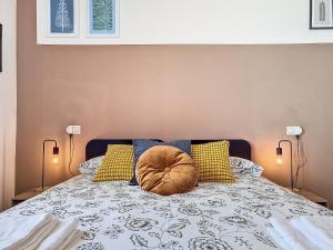 Postel nebo postele na pokoji v ubytování Il Passatore