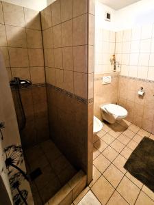 A bathroom at Penzión Villa Agnes