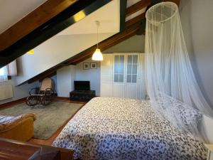 Postel nebo postele na pokoji v ubytování Alquileres la Blanca de Nueva