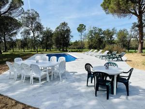 Bazén v ubytovaní Pins CostaBravaSi alebo v jeho blízkosti