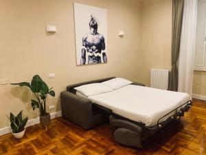 Voodi või voodid majutusasutuse La Fontana Luxury Apartment toas
