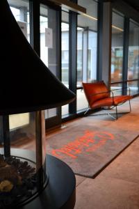Posezení v ubytování Andenes Suitehotel