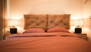 Uma cama ou camas num quarto em Quinta do Chafariz